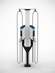Semaconnect Dual Cable Mgmt System Jpg 1200 1600 Electric Charging Stations Ev Charger Electric Car Charger
