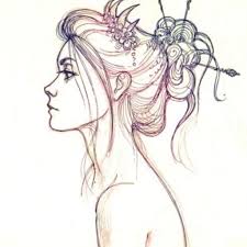 Vegan Spring Roll Requested 39 5 Calories Mermaid Drawings Mermaid Sketch Mermaid Art