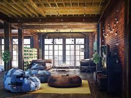 Just hit the subscribe button instagram Loft Living Room Design With Modern Industrial Style Roohome