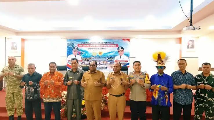 Pemkab Keerom Siapkan Pembangunan PLBN Waris untuk Perkuat Perbatasan