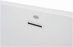 Buy jacuzzi hot tubs and get the best deals at the lowest prices on ebay! Jacuzzi Cef5932bcxxxxw White Chrome Trim Celeste 59 Inch Soaking Bathtub For Freestanding Installations With Center Drain Placement Faucet Com