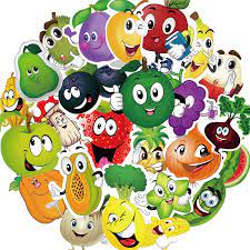 1.9 gambar buah buahan (jambu batu). 50pcs Lucu Kartun Buah Buahan Segar Sayuran Grafiti Stiker Untuk Kitchen Bakery Piala Hidangan Kulkas Mainan Untuk Anak Anak Stiker Stiker Aliexpress