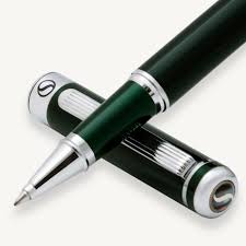Scriveiner Classic Black Lacquer Rollerball Pen