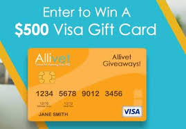 Visa may receive compensation from the card issuers whose cards appear on the website, but makes no representations about the accuracy or completeness of any information. Win A 500 Visa Gift Card