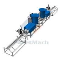 Composite Wood Chipboard Hot Press Sawdust Pallet Block Machine