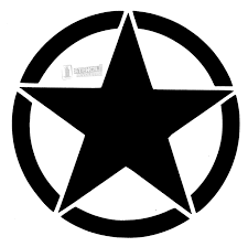 Military Star Stencil Star Stencil Star Logo Star Logo Design