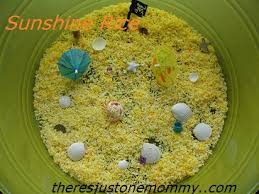 I'm so excited that we finally did our first sensory bin i did not have enough rice handy as a filler, so i used buckwheat. Rainbow Rice Sensory Play There S Just One Mommy