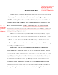 When you consider which extracurricular activity. Write An Effective Response Paper With These Tips Informative Essay Essay Examples Reflective Essay Examples