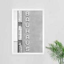 Bauhaus Poster Bauhaus Print Printable Wall Art Instant Etsy Printable Wall Art Bauhaus Building Architecture Poster