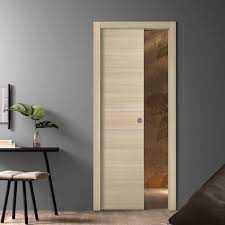 Les configurations les plus fréquentes du principe du galandage sont les suivantes : Systeme Galandage Chassis Plein Scrigno Pour Porte De Largeur 83 Cm Leroy Merlin