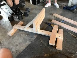 Diy Roman Squat Aka Sissy Squat Machine Homegym