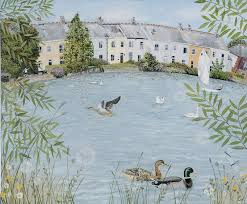 The Mill Pond I Want To Go There Ethereal Art Art Naive Art