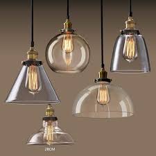 See more ideas about ceiling pendant lights, ceiling pendant, lights. Vintage Industrial Loft Hanging Pendant Light Fixture Glass Ceiling Lamp Shade Lamps Lighting Ceiling Fans Home Garden
