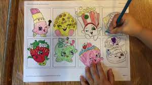 Thanks for watching !!!!!**subscribe & clic. Shopkins Coloring Page Apple Blossom Strawberry Kiss Lippy Lip Cookie Cookie Youtube