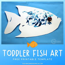 These fish templates can be used for various crafts work and for making fish shapes for your projects and creating colouring pages for your little ones. Easy And Fun Toddler Fish Craft Printable Template
