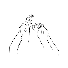 Hands Grabbing Framed Mini Art Print By Lemonnude Light Wood 3 X 4 Outline Drawings Art Prints Framed Art Prints