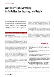 Updated hpv vaccination recommendations of the advisory committee on immunization practices. Zervixkarzinom Screening Im Zeitalter Der Impfung Ein Update Rosenfluh Ch