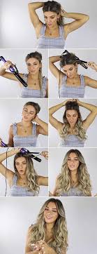 Then gather it at the nape, securing it into a ponytail with an elastic band. 14 Easy Ways To Style Your Hair In Perfect Beach Waves