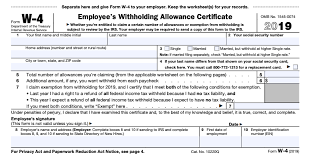 1.enter an estimate of your itemized deductions for california taxes for this tax year. Do You Have The Correct Employee S Withholding Allowance On Your W 4 For 2019 Joshua Wilson Cpa