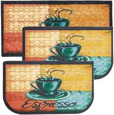 All rug sizes are approximate. Kashi Home Expresso Bistro 3 Piece Kitchen Rug Kitchen Rugs Mats Cbs Bahamas