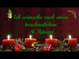 4 Advent Ich Wunsche Eine Besinnliche Adventszeit Adventsgrusse Fur Whatsapp Grusse Zum 4 Advent Youtube Weihnachtsgruß 2020 zum versenden für whatsapp, facebook, instagram. 4 advent ich wunsche eine besinnliche