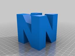 You can download in.ai,.eps,.cdr,.svg,.png formats. N64 Logo By Mdedm Thingiverse