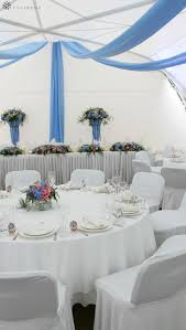 Pink black wedding decorations (21,713 results) the wedding shop. Blue And White Wedding Reception Party With Hanging Aqua Blue Fabric And Flower Decora Wedding Decor Elegant Elegant Wedding Centerpiece Elegant Wedding Themes