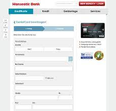 Diese bank ist ist zu empfehlen. Hanseatic Bank Genialcard Konditionen Im Test
