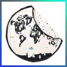 worldmap stars playmat toy storage bag by play go in 2021 toy storage bags toy storage bag storage