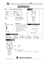 3dd5024 is high breakdown voltage of npnbipolar transistor. D5024