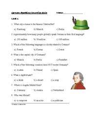 Buzzfeed staff if you get 8/10 on this random knowledge quiz, you know a thing or two how much totally random knowledge do you have? German Culture Worksheets Teaching Resources Tpt