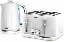White kitchen set kettle toaster microwave setlists kiss. White Kettle And Toaster Shop Online And Save Up To 41 Uk Lionshome