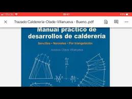 Descarga gratis libro trazos y apuntes de paileria. Manual Practico De Desarrollo De Caldereria Youtube