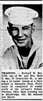 Richard M. Bey (1936-1981)