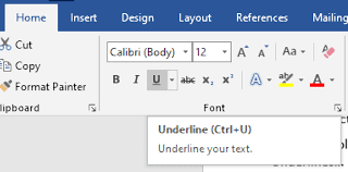 A Quick Guide To Underlining In Microsoft Word Proofed S Writing Tips