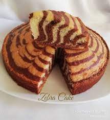 Zebra Cake Recipe By Sumayah Recipe Zebra Cake Cake Recipes Halal Recipes
