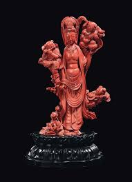 Image result for coral guanyin