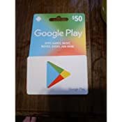 The gift card or credit may be used for purchases of eligible items on google play only. Amazon Com Google Play 50 Gift Card For Android Gift Cards