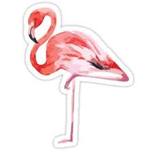 Stiker bisa sulit dihilangkan, entah stiker produsen aslinya atau stiker yang anda tempelkan untuk membuat laptop menjadi lebih personal. Watercolor Standing Flamingo Sticker By Doriens Seni Buku Desain Stiker Inspirasi Desain Grafis