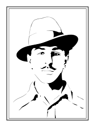 Artwork Sketch Black And White Bhagat Singh Bhagat Singh Portrait Poster Painting Tenorarts Black Art Painting Indian Freedom Fighters Bhagat Singh