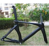Matt Black Carbon Track Bike Frame Fixie Bicycle Frameset