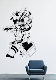 Wall Decals Decor Viny Krista Lance Hystoryya Flight Attack