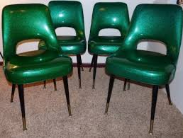 Set Of 4 Vintage Retro Green Metal Flake Sparkle Vinyl Kitchen Bar Chairs Ebay Bar Chairs Kitchen Bar Retro Vintage