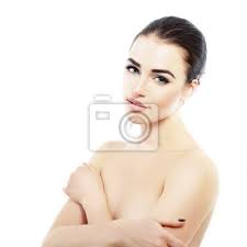 Drag and drop file or browse. Beaute Portrait Jeune Femme Sain Peau Cheveux Papier Peint Papiers Peints Belle Cosmetologie Apparence Myloview Fr