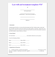 Free printable last will and testament forms nz. Free 17 Last Will And Testament Forms Templates Word Pdf