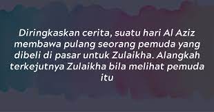Kisah nabi yusuf terdiri atas 10 bagian, yaitu mimpi nabi yusuf, nabi yusuf disingkirkan saudaranya, nabi yusuf dijual kepada orang mesir, rayuan istri orang kepada nabi. Benarkah Siti Zulaikha Itu Isteri Nabi Yusuf A S Iium Confessions