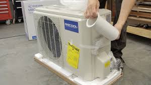 The 3rd generation mrcool diy 18k btu 20 seer ductless heat pump mini split system can handle a wide range of outdoor temperatures, as low as 5°f and as high as 122°f. Install A Diy Mini Split Heat Pump Air Conditioner