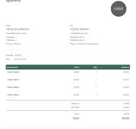 Online Quotation Maker - Create your Quotation for free