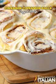 Cinnabon Cinnamon Rolls Copycat Recipe Recipes Cinnabon Cinnamon Rolls Food