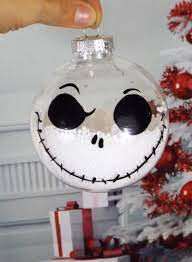 Diy Jack Ornament Nightmare Before Christmas Tree Nightmare Before Christmas Ornaments Disney Christmas Tree